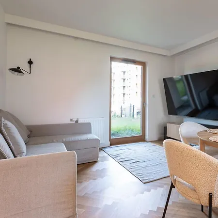 Appartamento Glow Apartments - Porto Letnica Premium With Garden & Parking, Gym Danzica