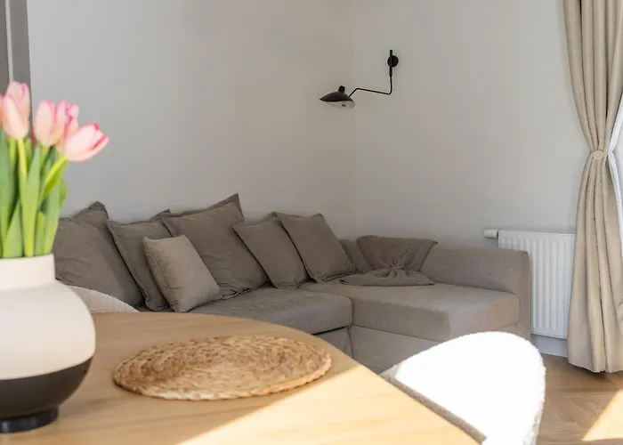 Lägenhet Glow - Porto Letnica Premium With Garden & Parking, Gym Gdańsk